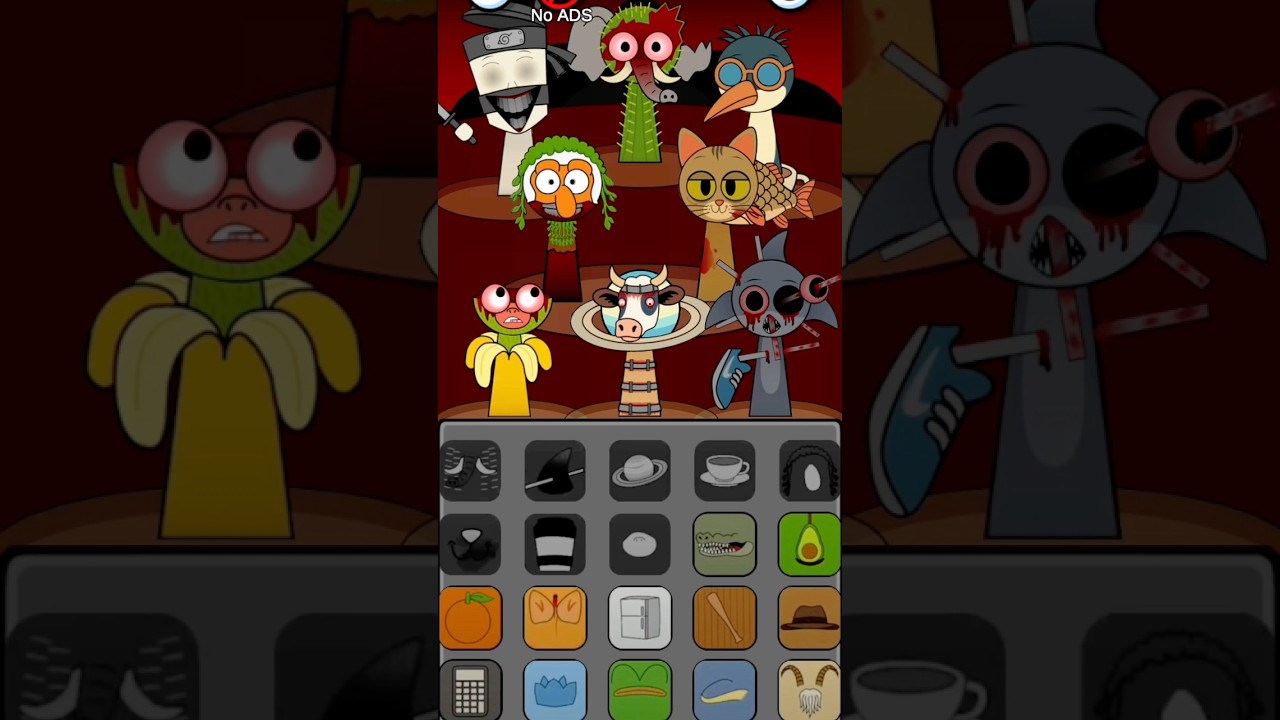 Horror Sprunki incredibox Beats#gaming#spranky#viralgame#games