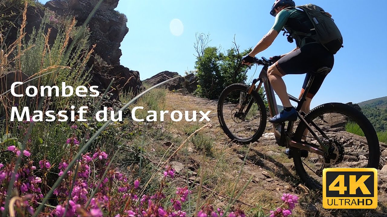 Vtt à Combes, Massif du Caroux