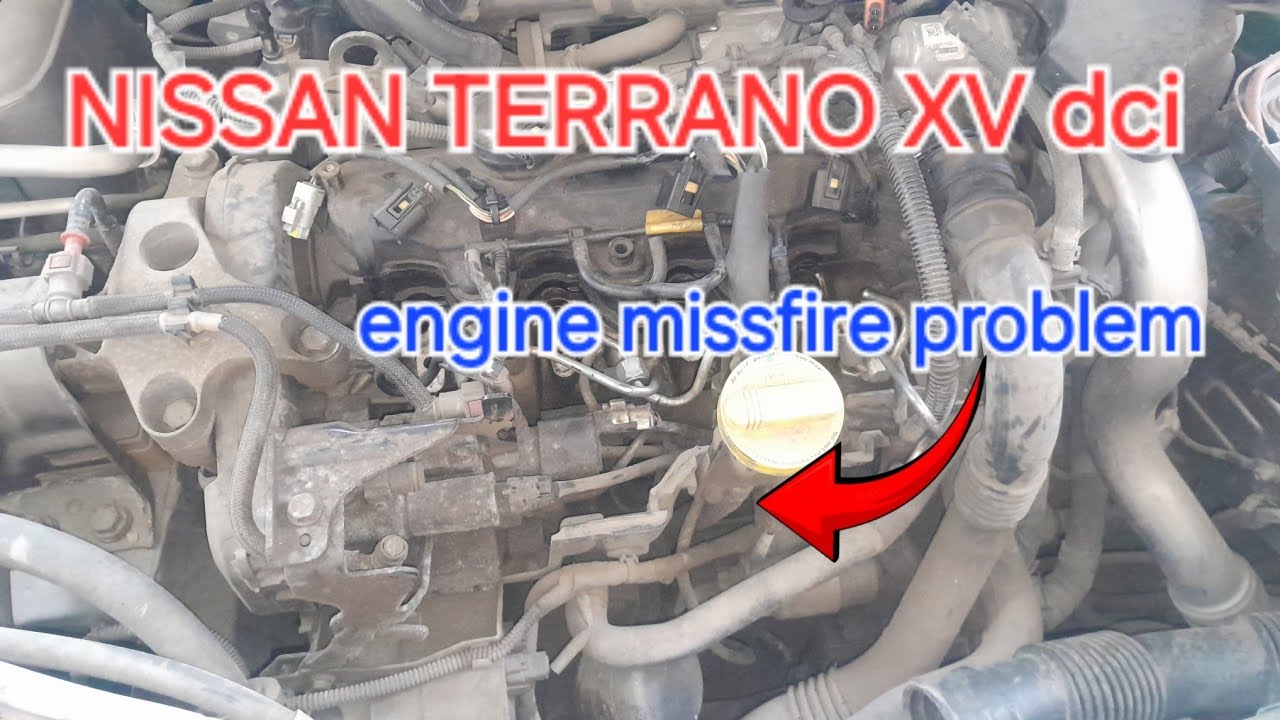 engine misfire problem /NISSAN TERRANO diesel engine misfire problem)car injector problem(code P0203