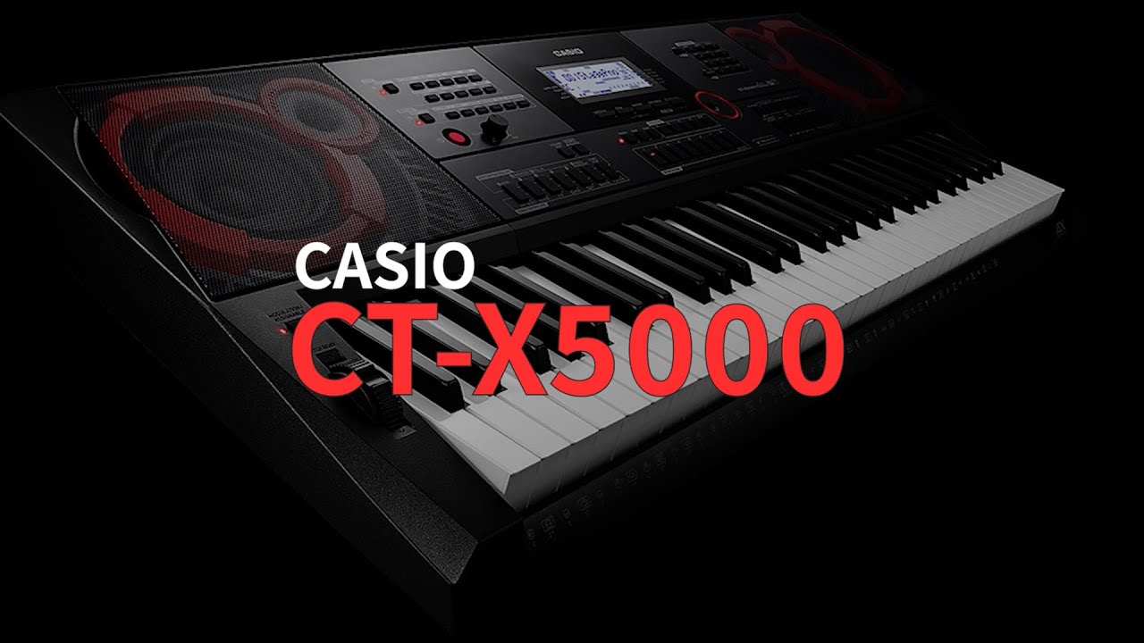 新世代のオールイン・ワン・キーボード、CASIO / CT-X5000【試奏レビュー】