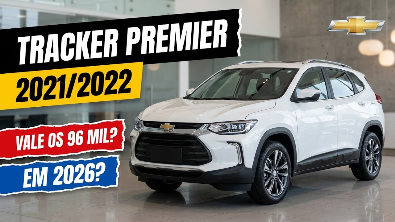 TRACKER PREMIER 2021 PREÇO E AVALIAÇÃO / TRACKER 2022 GANHA CENTRAL MUTMÍDIA C/ ESPELHAMENTO SEM FIO