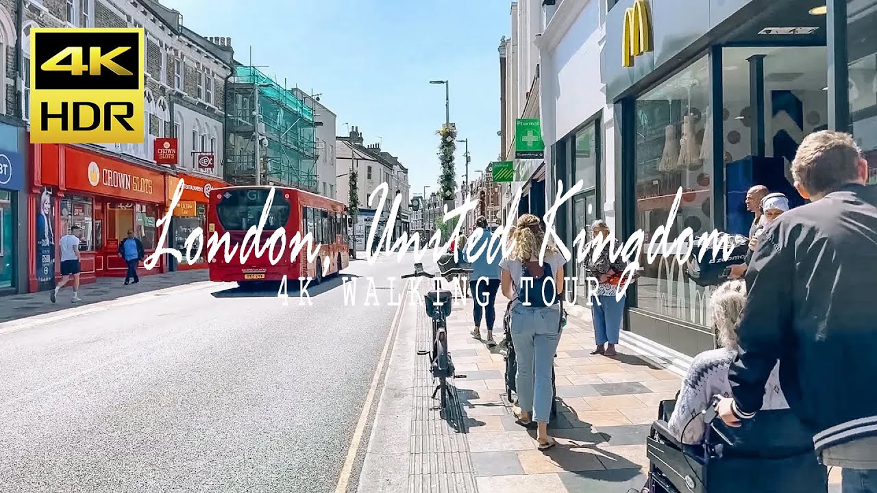 South London Street Walk | Clapham Junction to Lavender Hill 🇬🇧 [4K HDR]