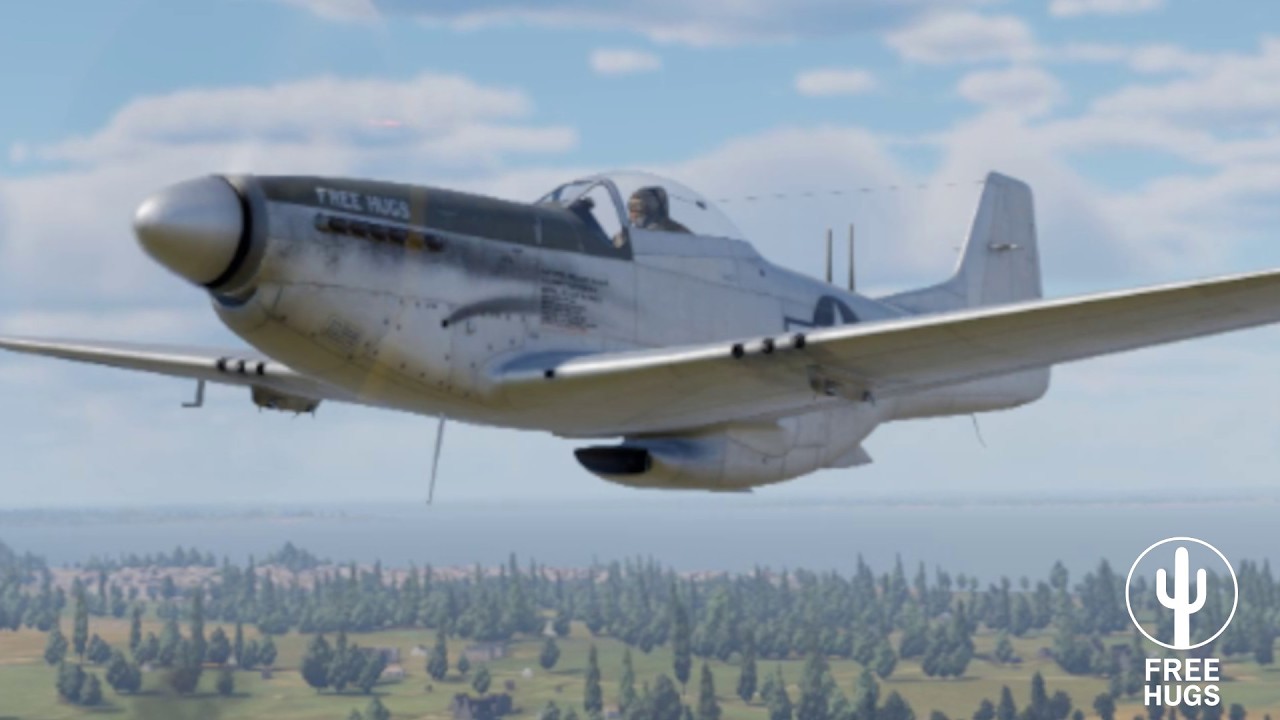 Mustang War Thunder Close Air Support