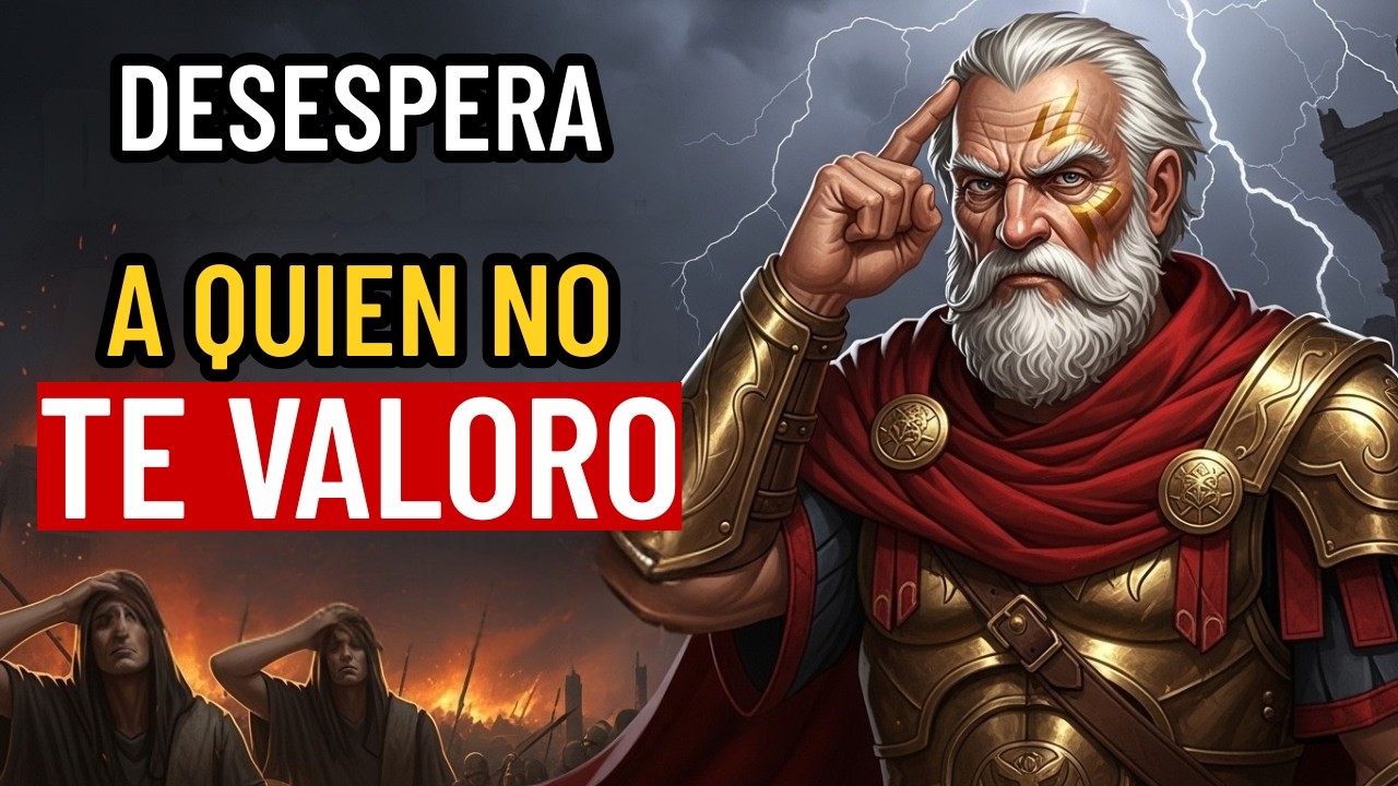 LAS 13 ACCIONES que MÁS DESESPERAN A QUIEN NO SUPO VALORARTE | Estoicismo
