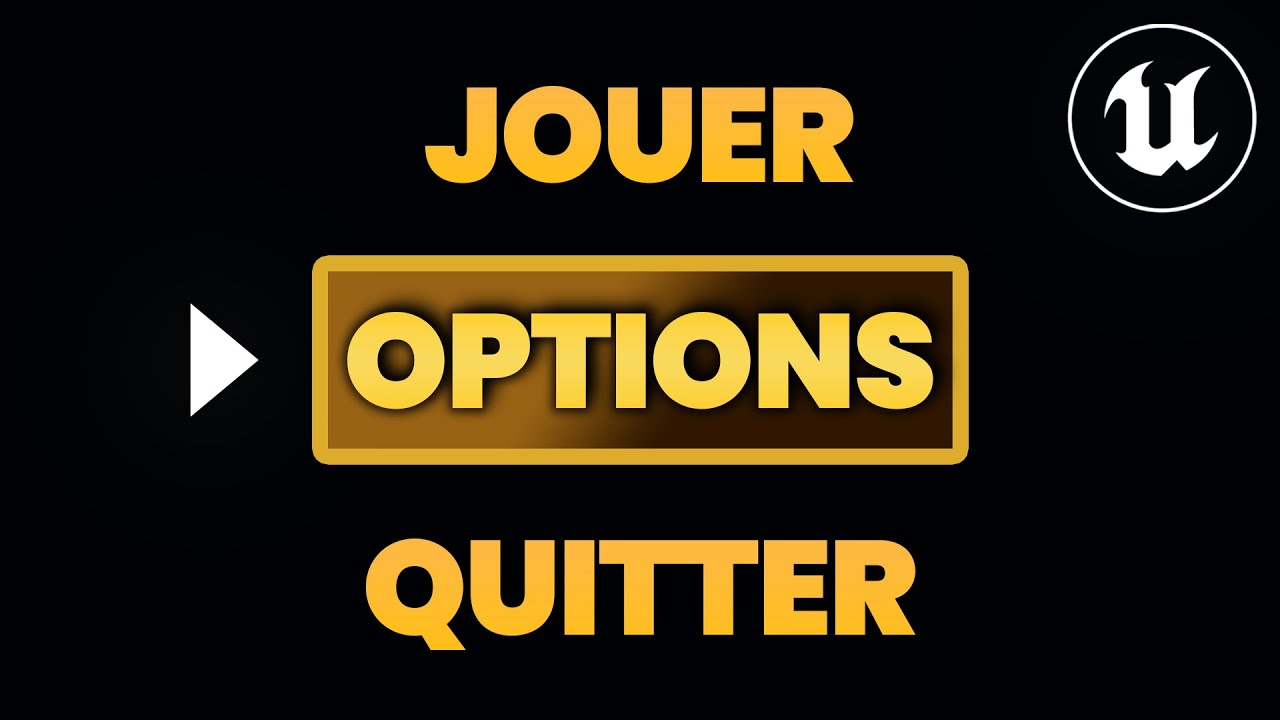 Unreal Engine 5 HUD Tutoriel : Créer un Menu