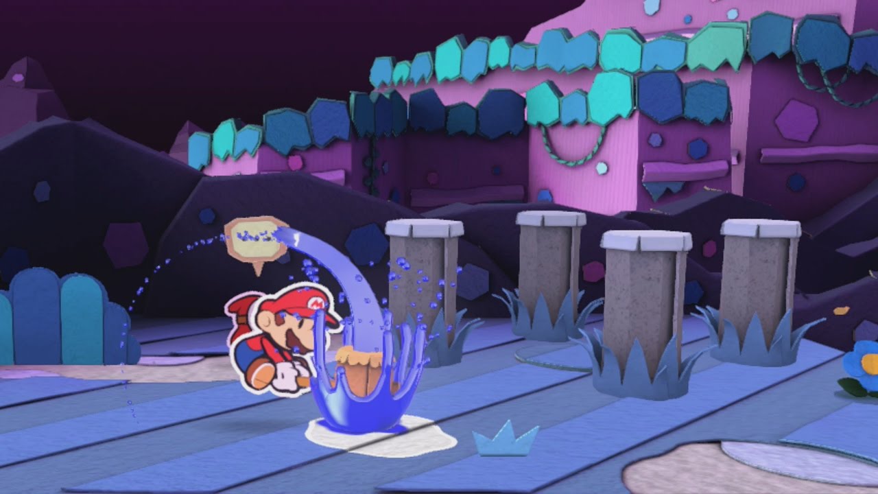 Vortex Island (100% Colorization Guide) - Paper Mario: Color Splash Walkthrough