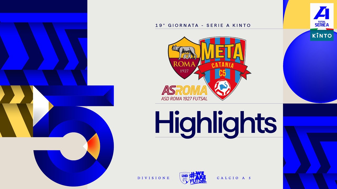 Roma 1927-Covei Meta Catania Bricocity 2-4 | Gol e highlights | 19ª giornata | Serie A KINTO 25/26
