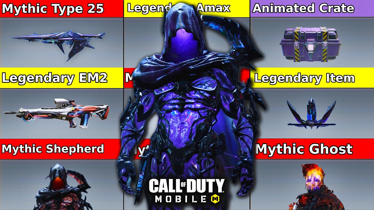 Я купил ВСЕ товары в COD MOBILE SHOP