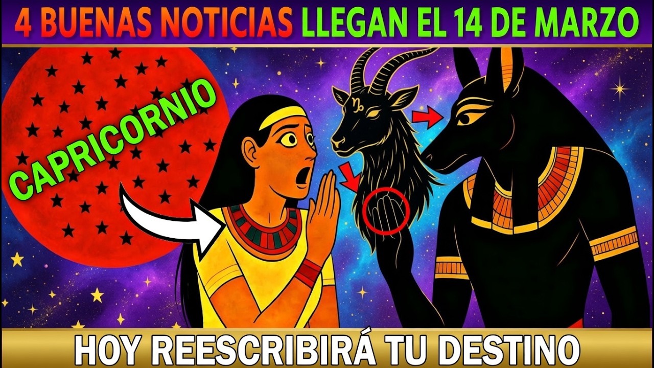 CAPRICORNIO ♑ ¡Un día que te cambiará la vida! ¡4 buenas noticias que reescribirán tu destino!