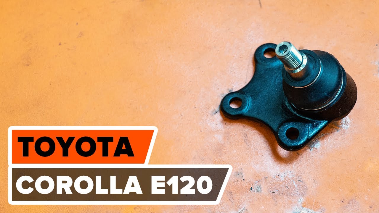 Útmutató: TOYOTA COROLLA E120 Gömbcsukló csere