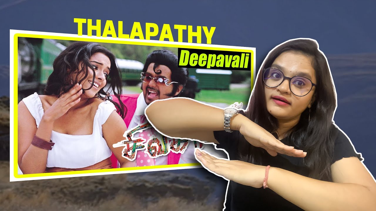 Sivakasi Tamil Movie - Deepavali Song REACTION | Vijay Thalapathy | Swati Patel