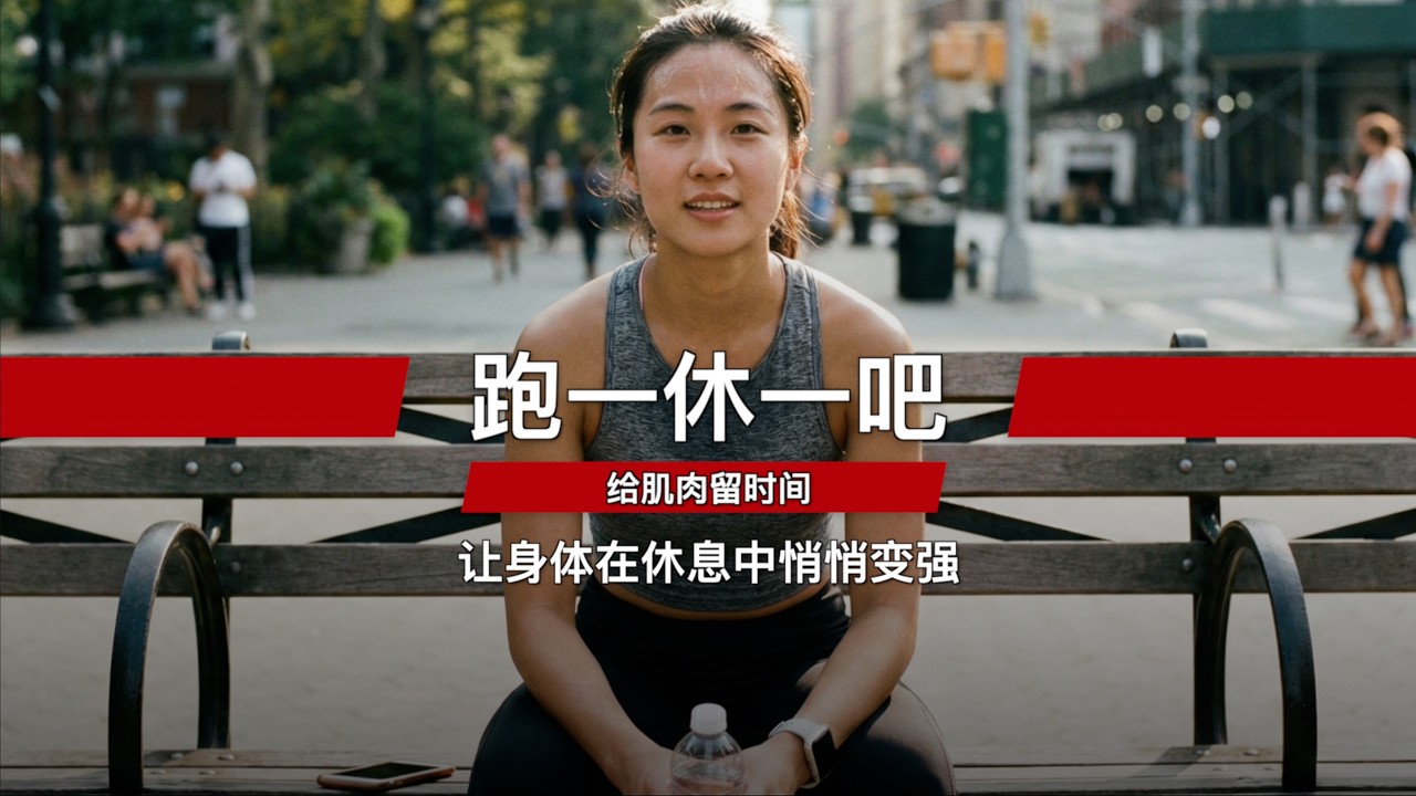 跑一休一吧，给肌肉留时间，让身体在休息中悄悄变强