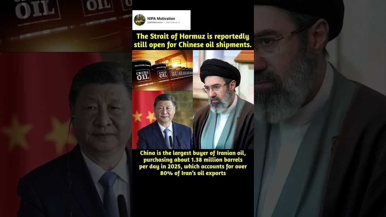 China is the largest buyer of Iranian oil, purchasing