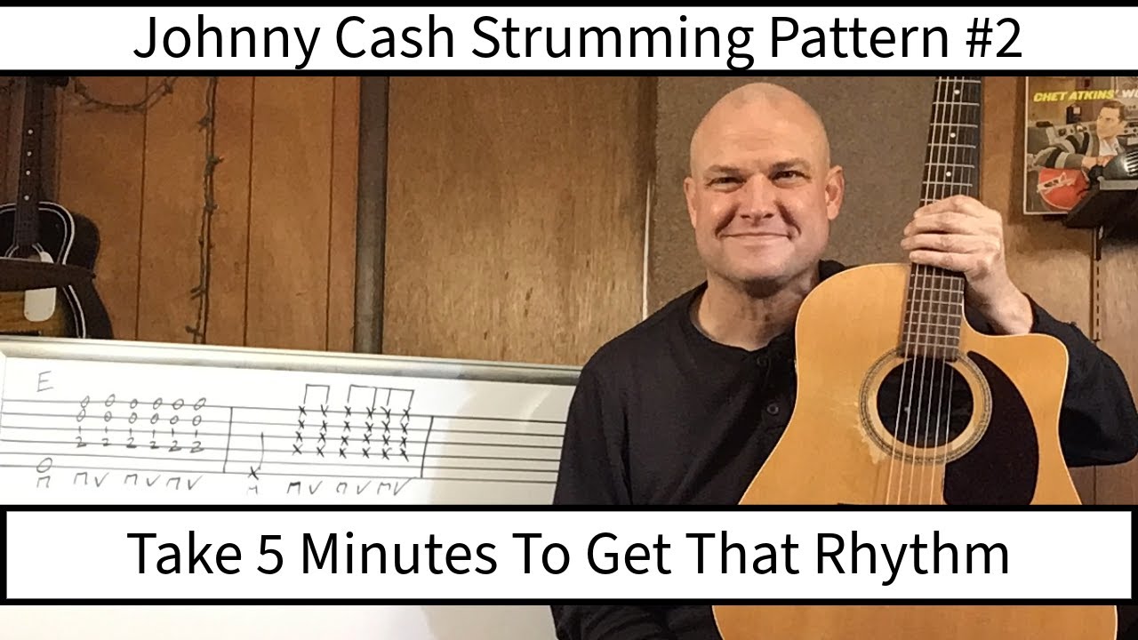 The JOHNNY CASH Strumming Pattern #2 Boom-Chick-a-chick-a-chick-a! Guitar Lesson