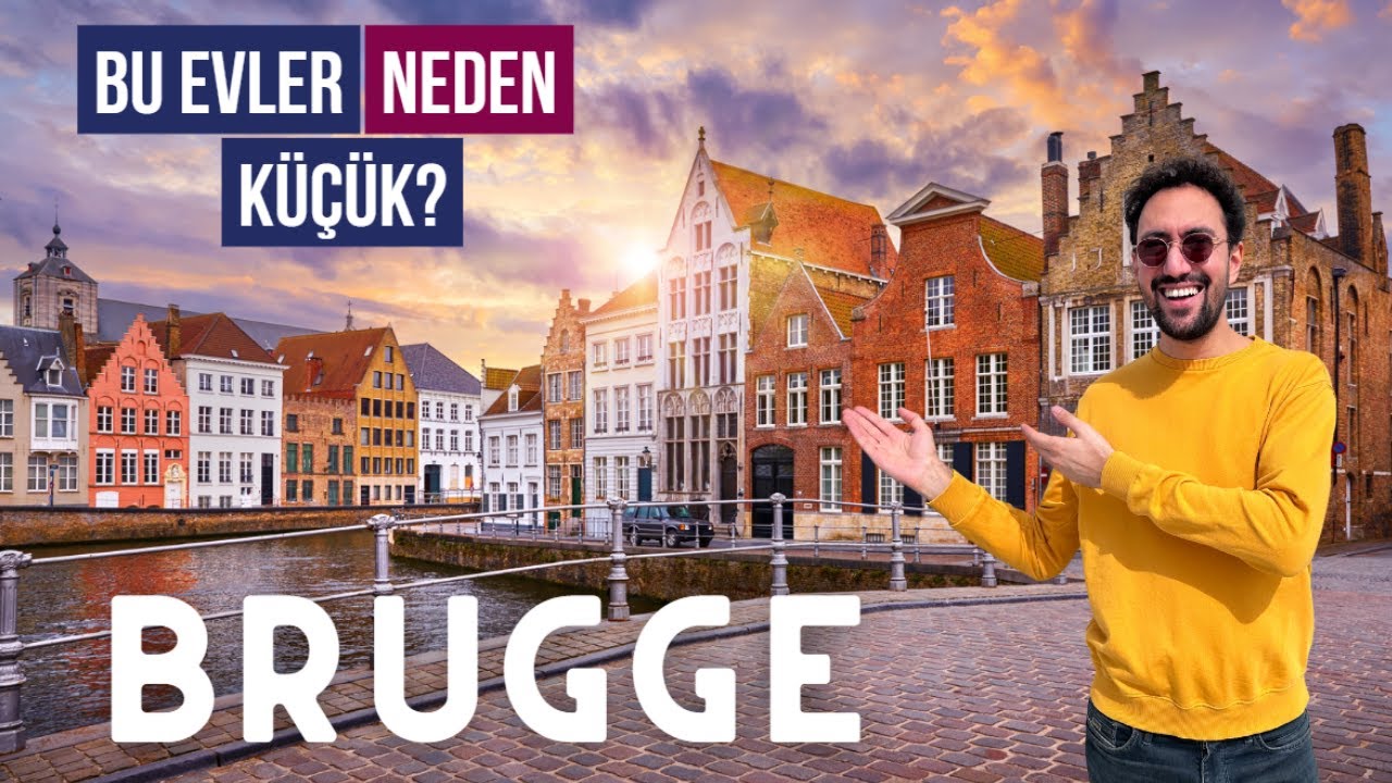Brugge [4K] - 366 Basamaklı Kuleye Çıktık ! (Belçika)