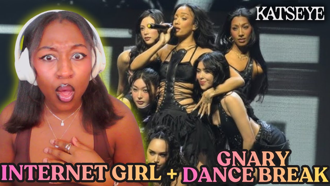 Ого...! | Дебют KATSEYE «Internet Girl» + РЕАКЦИЯ «Gnarly Dance Break»!