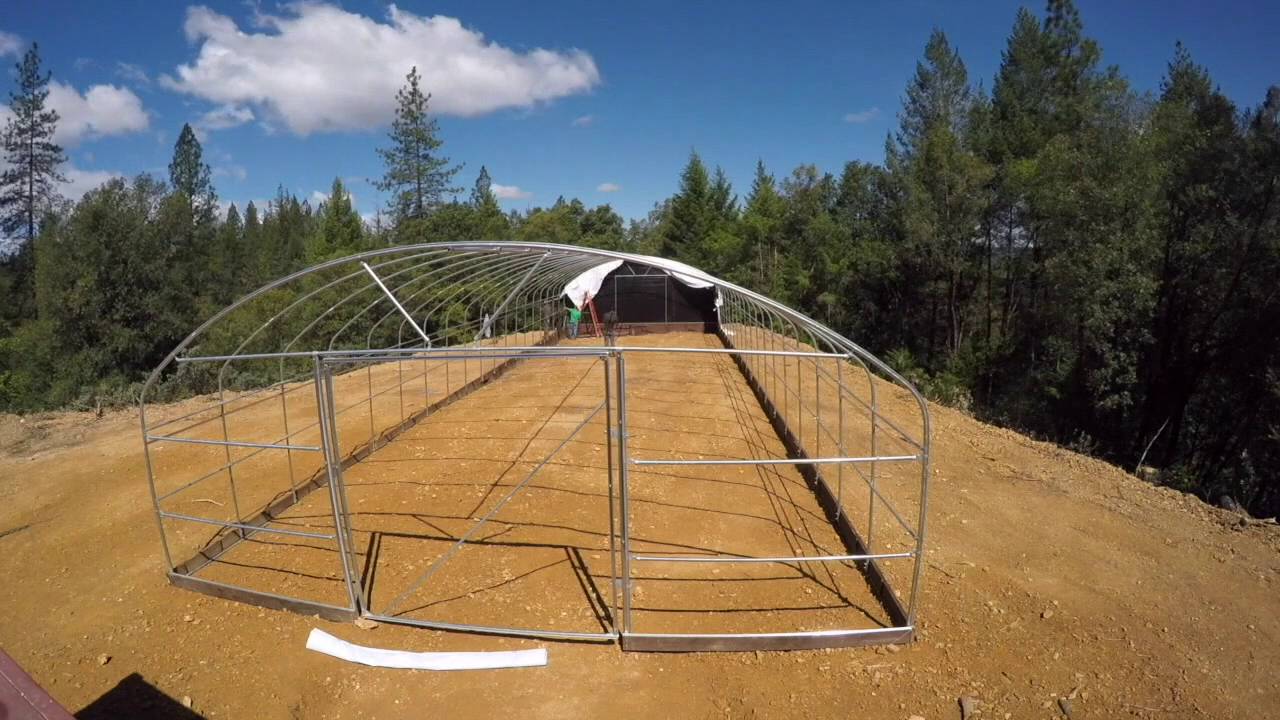 Emerald Kingdom Greenhouse - TimeLapse FullInstall