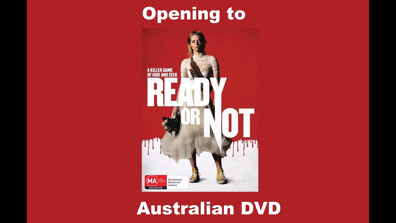 Opening to Ready Or Not Australian DVD