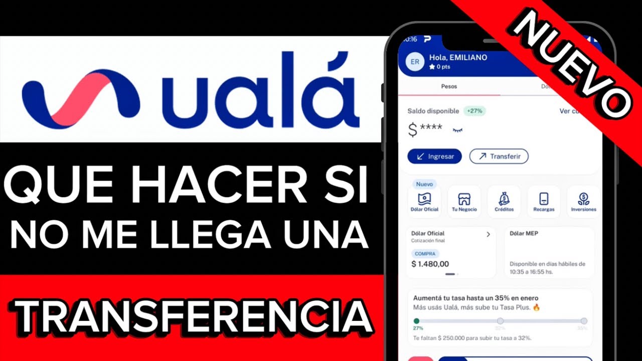 ✅Por qu&eacute; no me llega la transferencia de Ual&aacute; (Soluci&oacute;n)