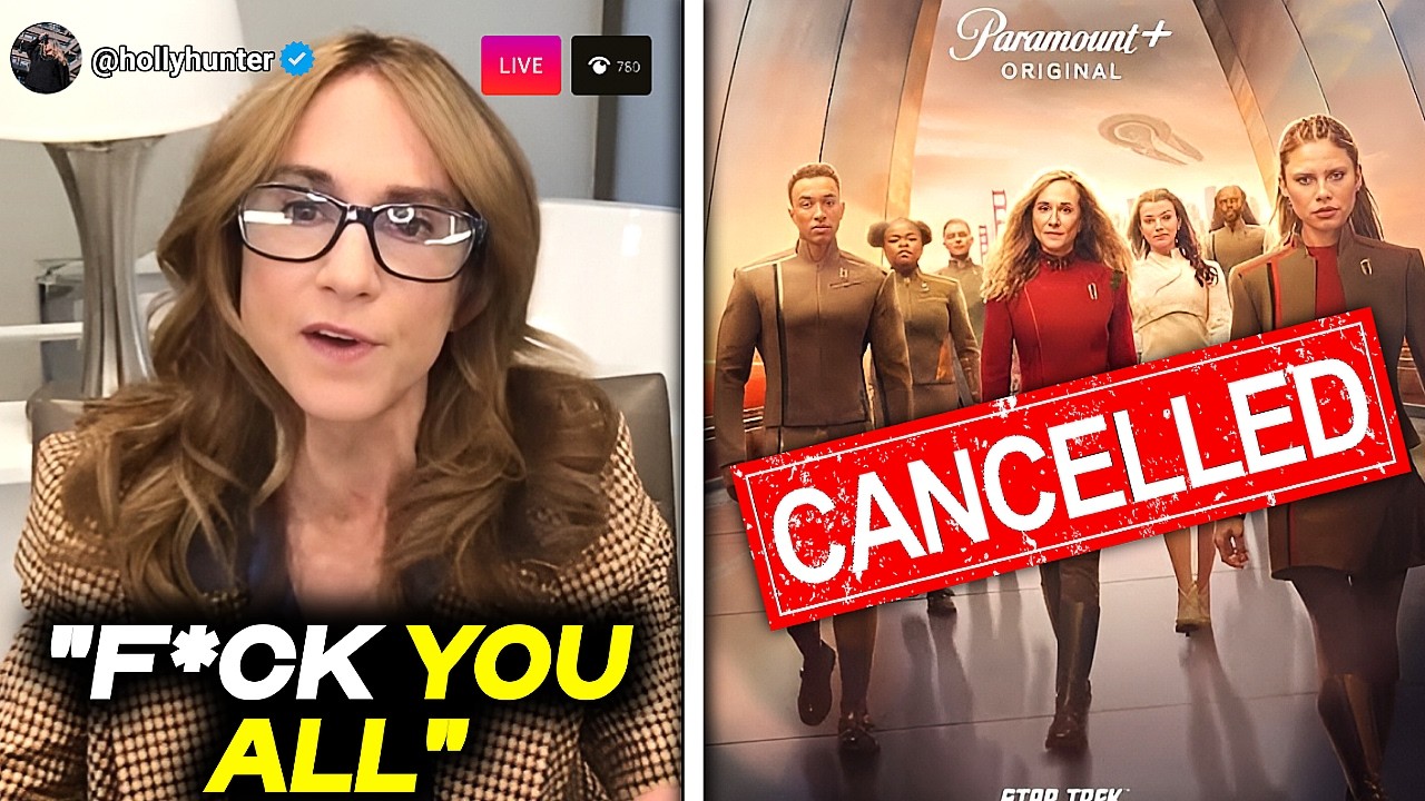 Holly Hunter GOES OFF As Paramount CANCELED Starfleet Academy 2 After First 2 Ep BOMBED!?