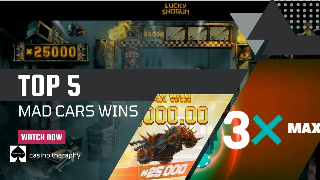 Mad Cars Slot Wins Compilation
