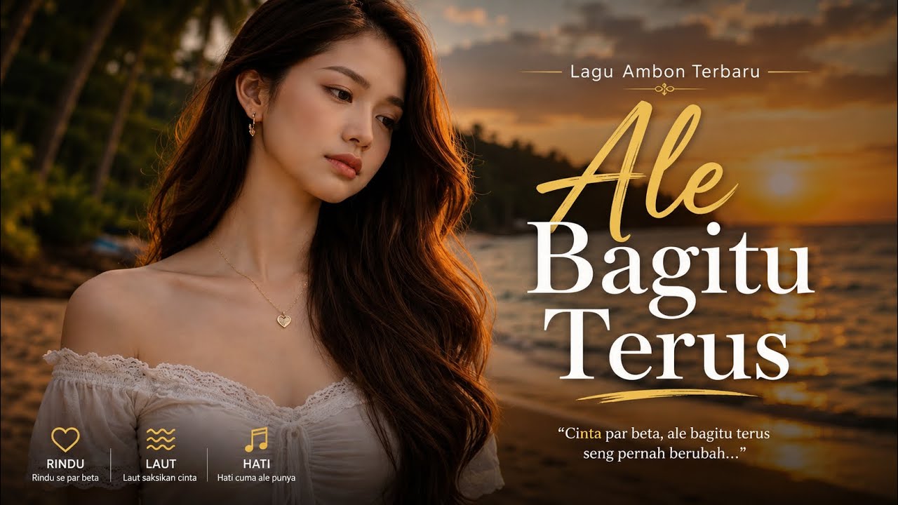 Ale Bagitu Terus | Lagu Ambon Galau Tentang Sikap yang Tak Pernah Berubah