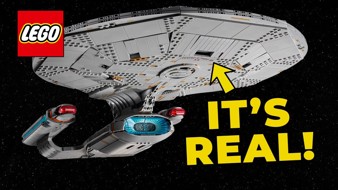 ПРЕДСТАВЛЕН первый набор LEGO по вселенной Star Trek — это D!
