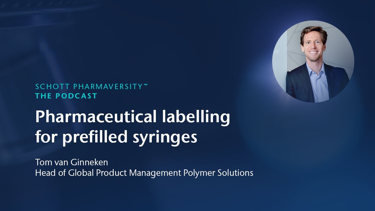 Pharmaceutical labelling for prefilled syringes