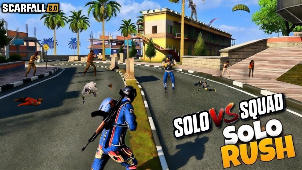 SCARFALL 2.0  Solo Vs Squad Andaman & Nicobar Map 🔥2.0 BETA UPDATE ios Mobile Gameplay #5