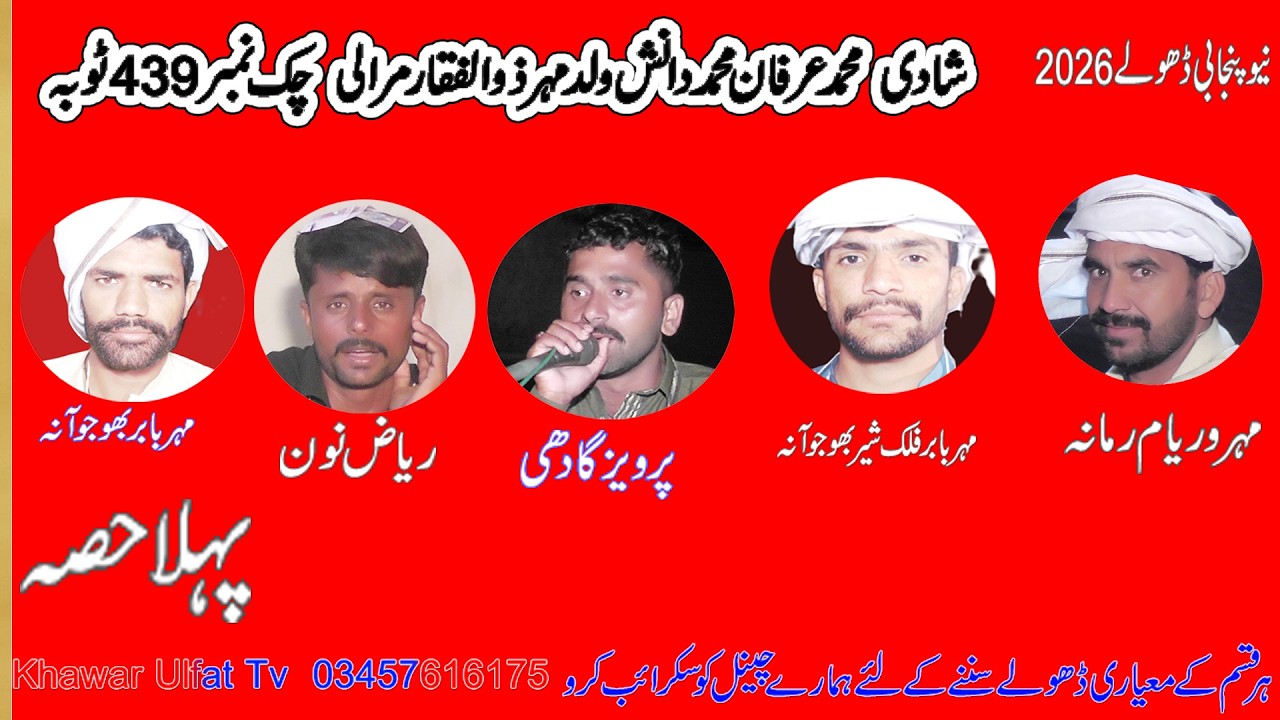 Dholay Shadi 439 -2026 Waryam Ramana Riaz Noon Nelah Parveez Ghadi Babar Bujana Part 1 K u tv