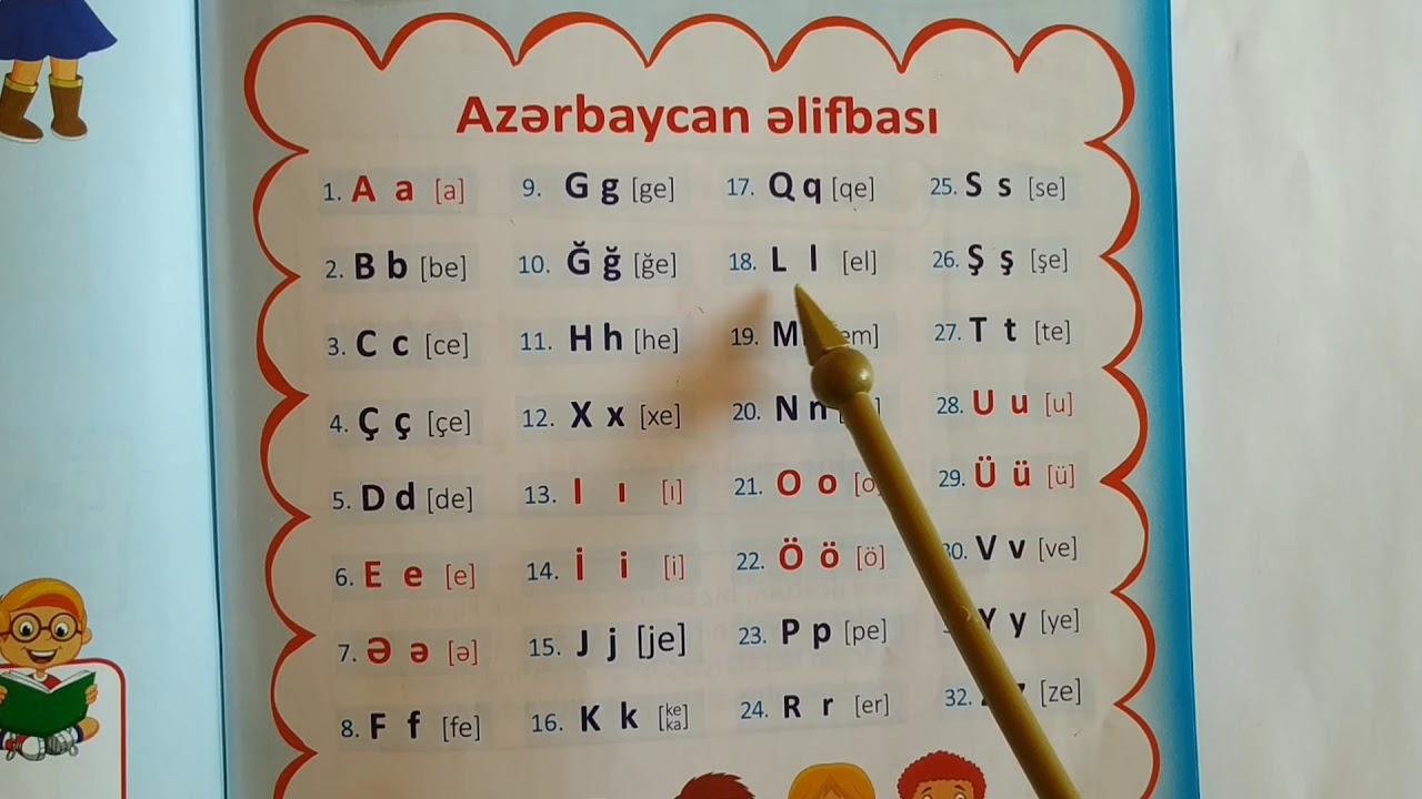 Azərbaycan dilində hərflər və səslər