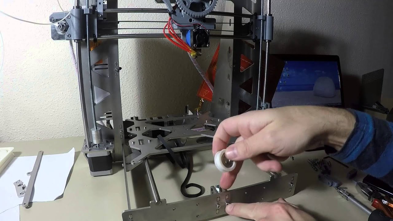 Prusa i3 Steel (P3Steel) - Mejoras en el eje Y (Video 19)