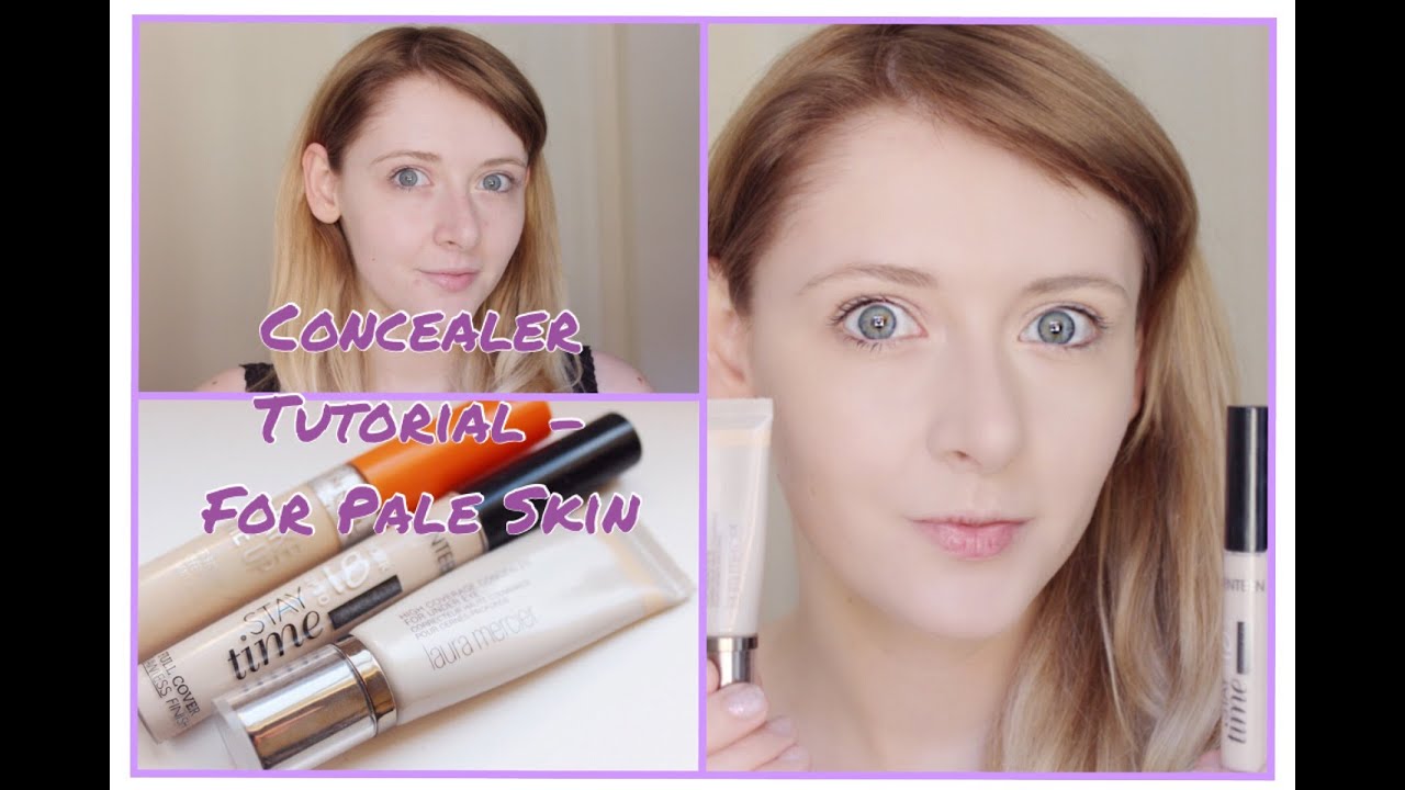 Concealer For Pale Skin / What She Did