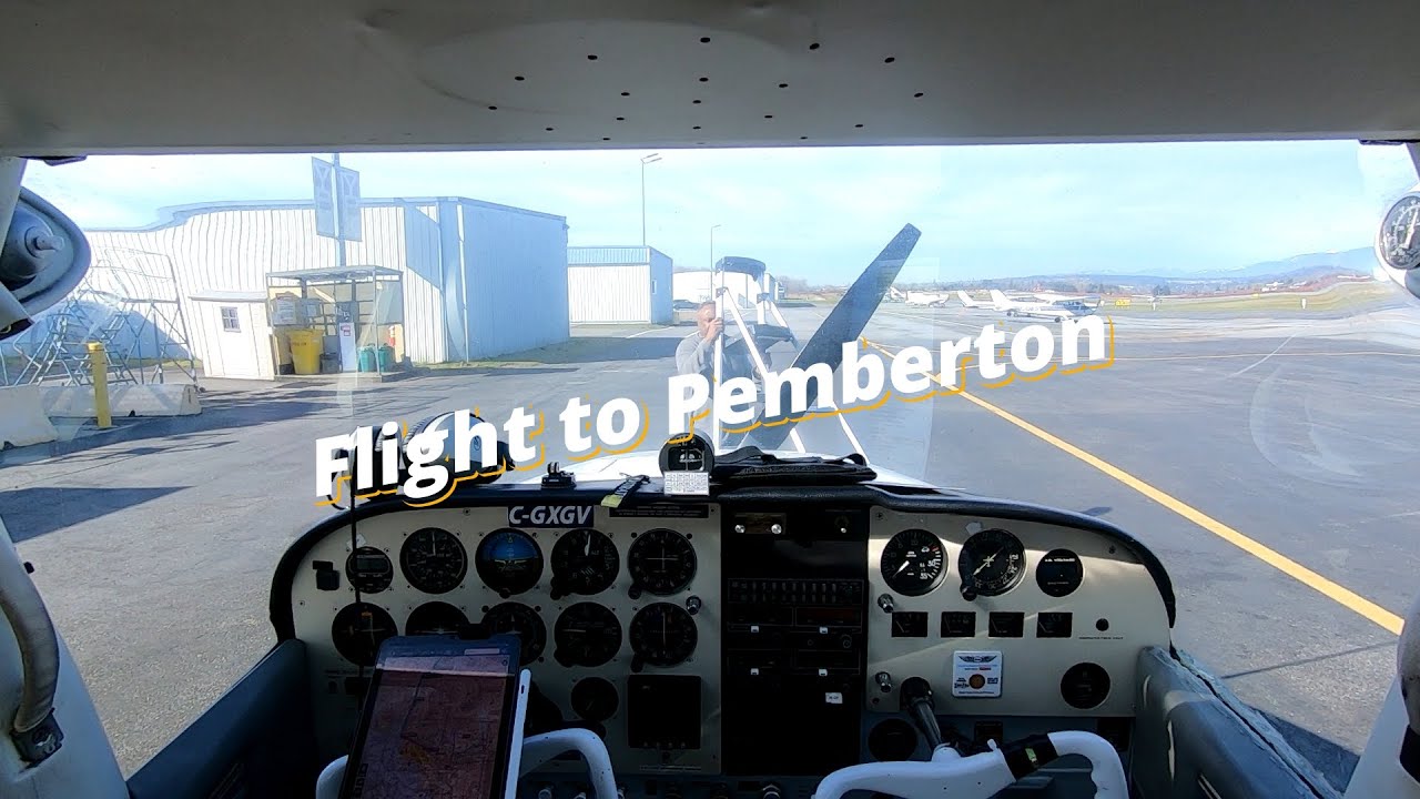 Cessna 172 - VFR flight from Pitt Meadows (CYPK) to Pemberton (CYPS)