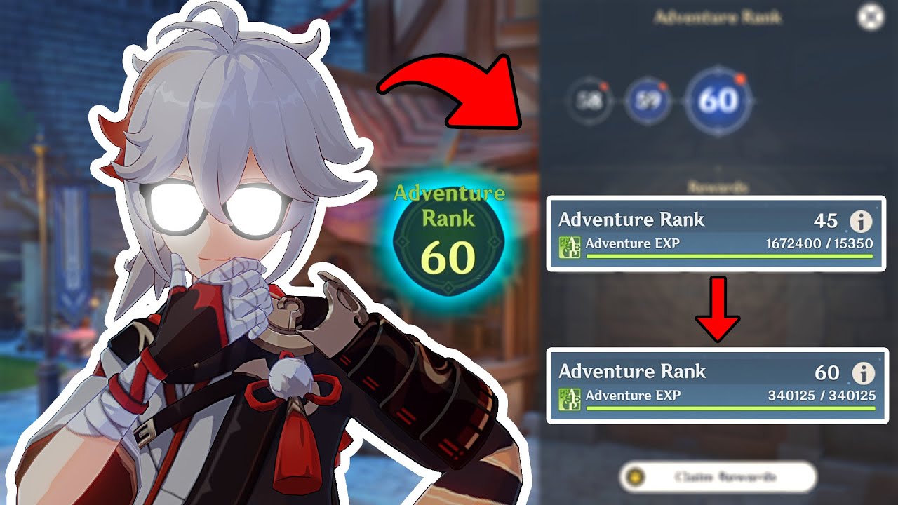 I went from AR 45 to AR 60 in one single day.. | Genshin Impact