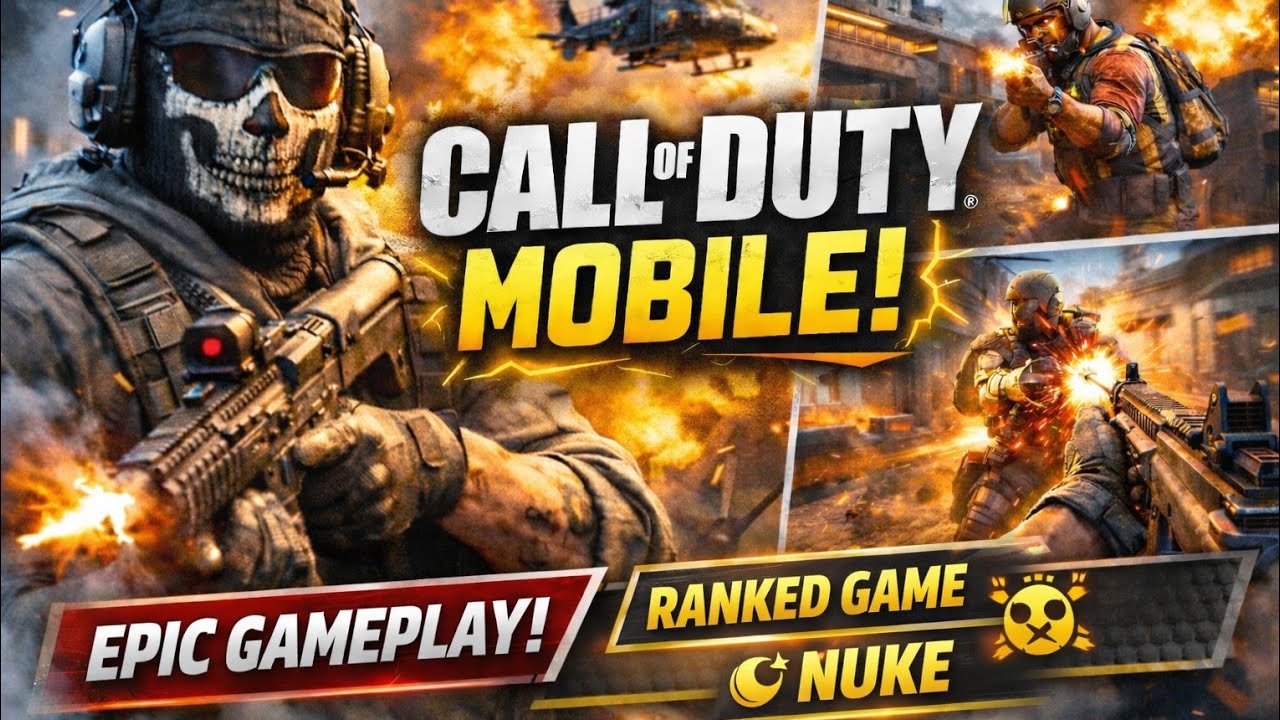 NUKE In Ranked Match 🔥 | Call of Duty: Mobile gameplay 