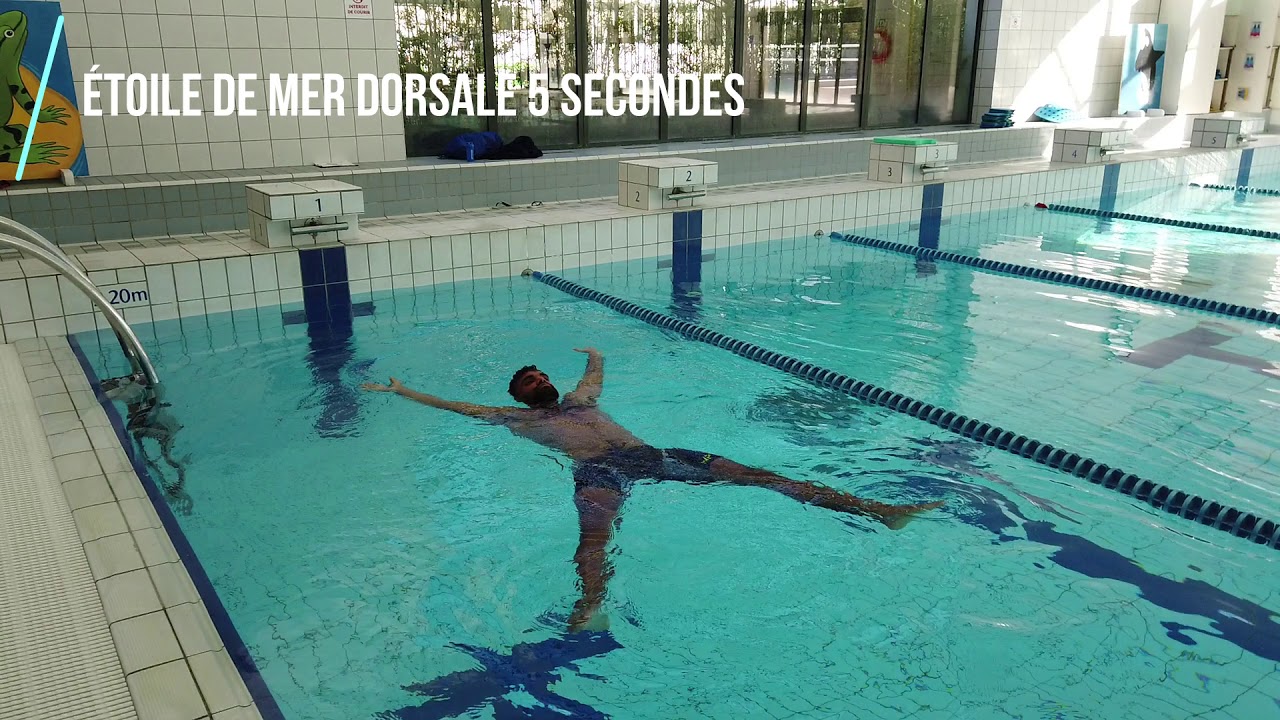 test d'aisance aquatique