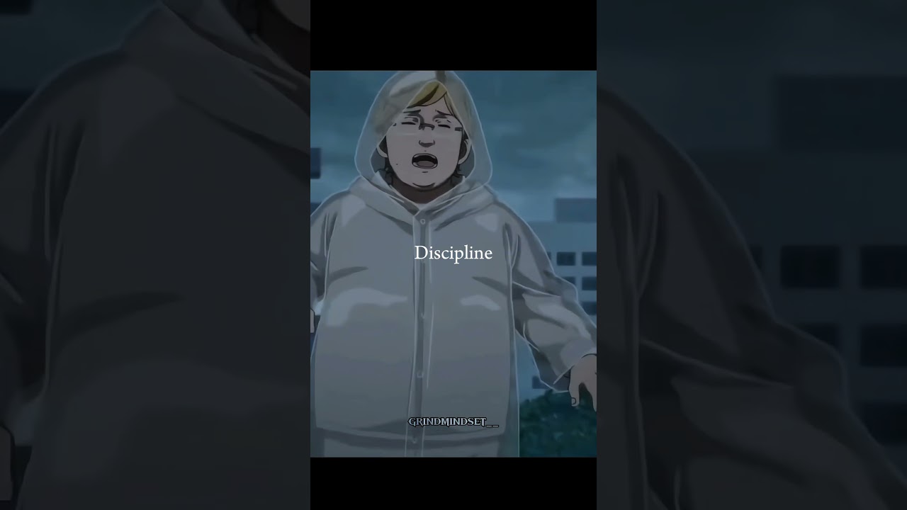 Every drop of sweat carried away the old him. #grindmindset #selfdiscipline #anime #animemotivation