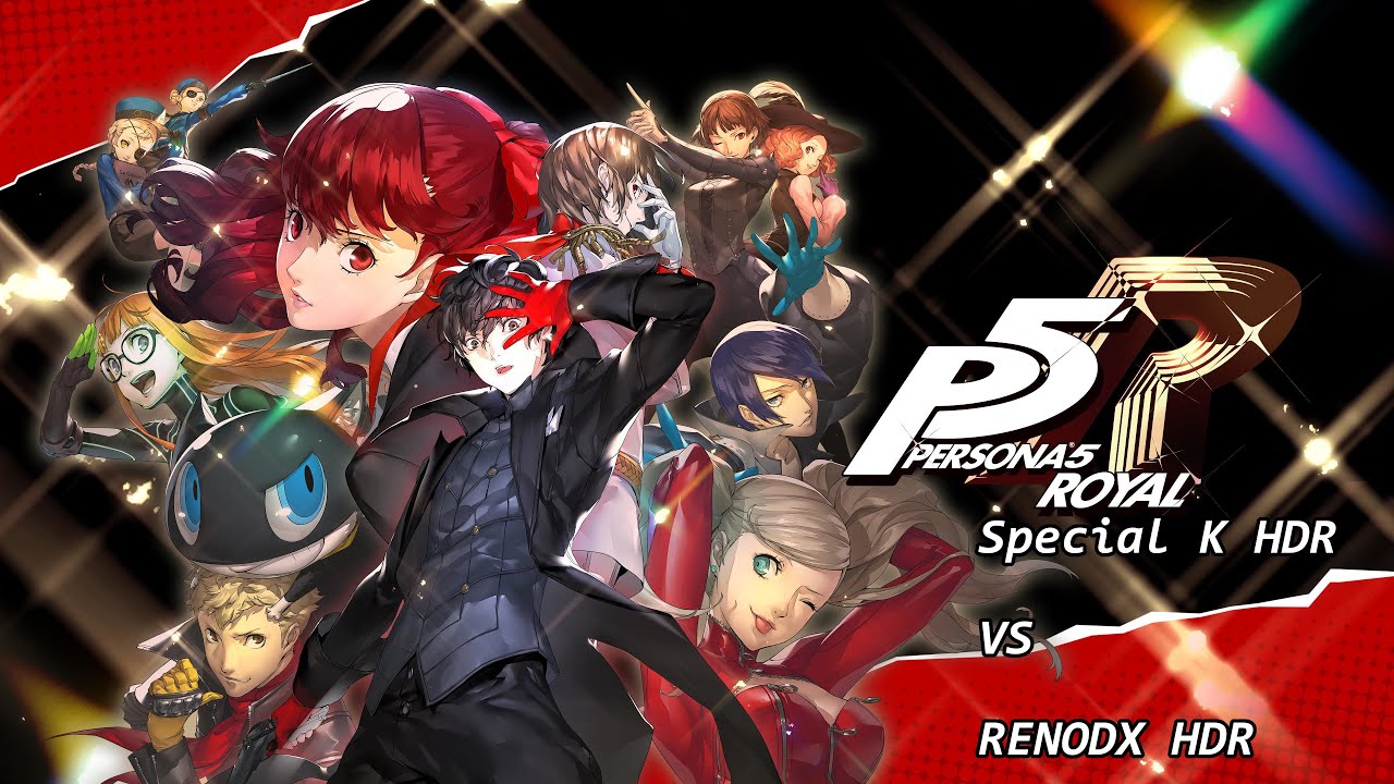 [SHOWCASE] Persona 5 Royal (LATE GAME AREA) | Special K HDR vs RENODX