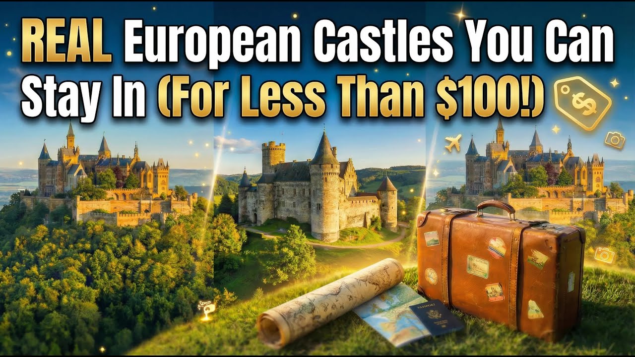 REAL European Castles You Can Stay In (For Less Than $100!