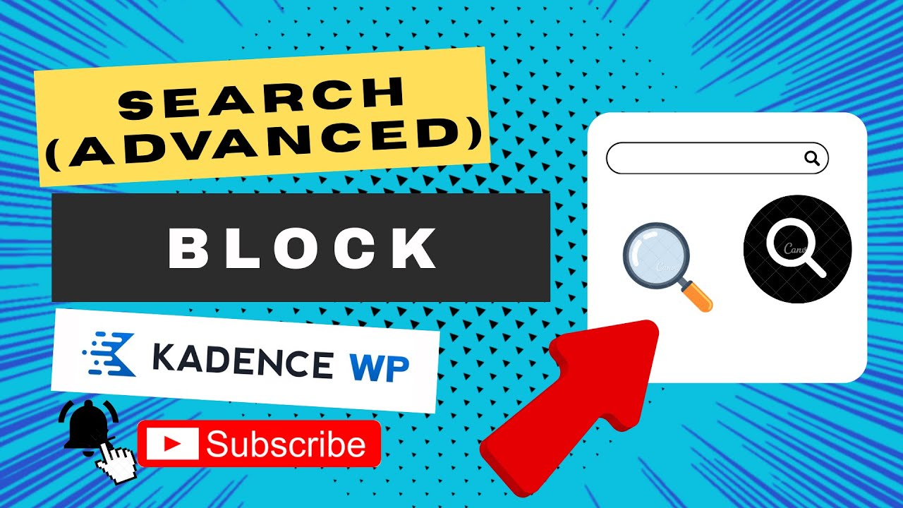 Kadence Blocks: Search Advanced