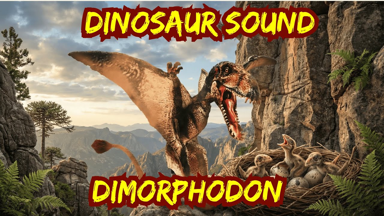 Dimorphodon Sound | What Did Dimorphodon Sound Like? Dimorphodon for Kids 