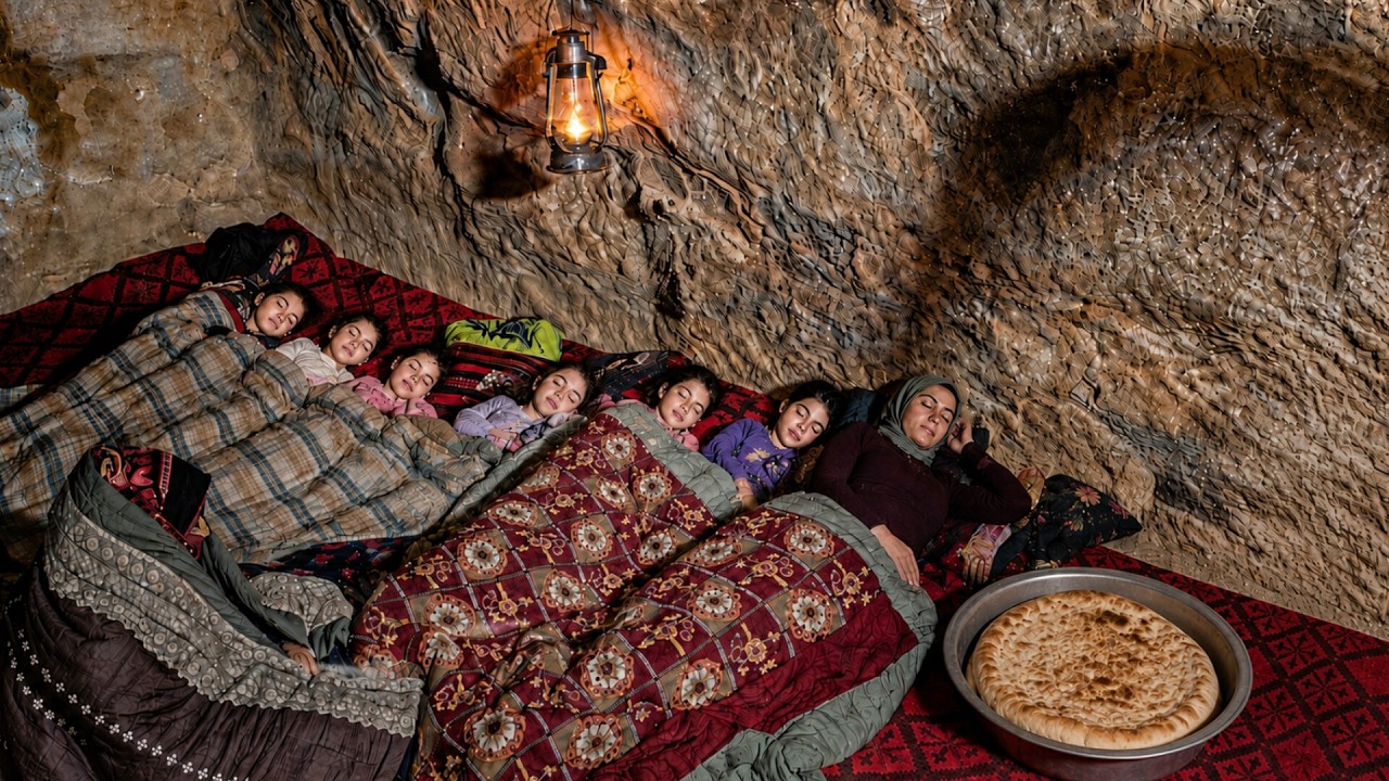 Rural Life in Afghanistan&rsquo;s Mud Houses | Baking Pan Bread and Traditional Breakfast
