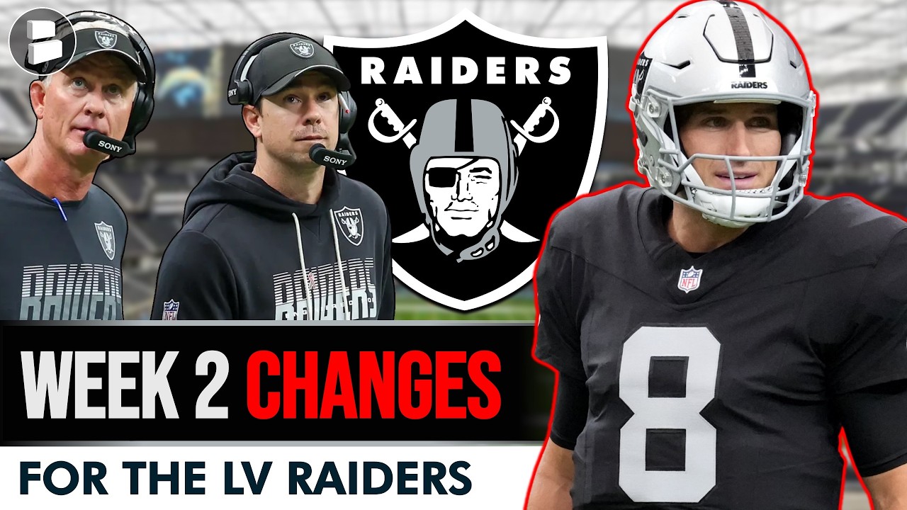 Las Vegas Raiders CHANGES Klint Kubiak Needs To Make Against The Chargers In NFL Week 2