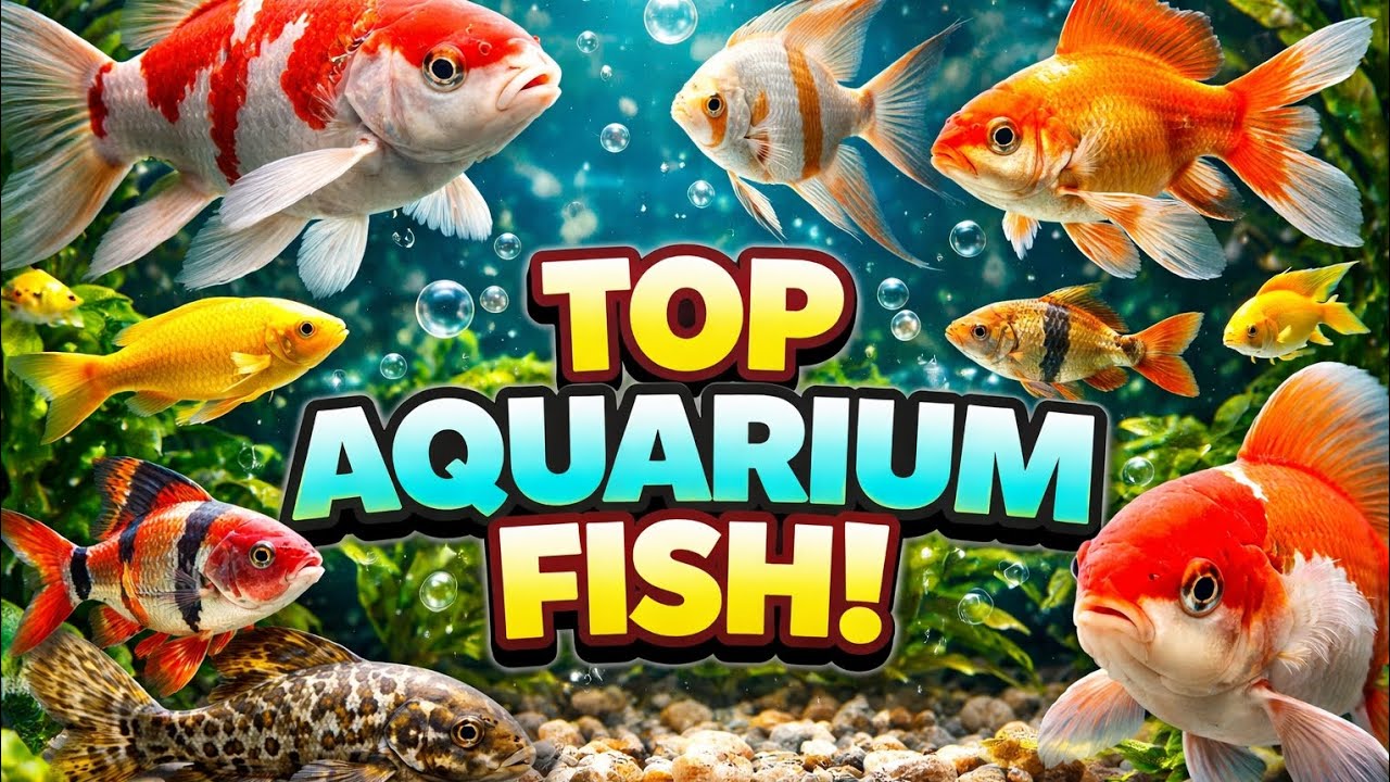 Beautiful Aquarium Fish | Koi, Molly, Gourami, Angel Fish,Goldfish,Oranda&Barb |Fish Tank Collection
