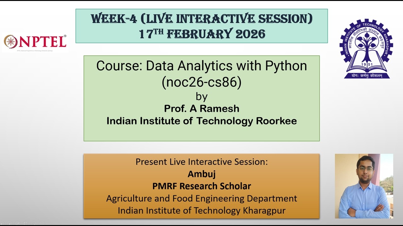 Week - 4 Data Analytics with Python (noc26-cs86)