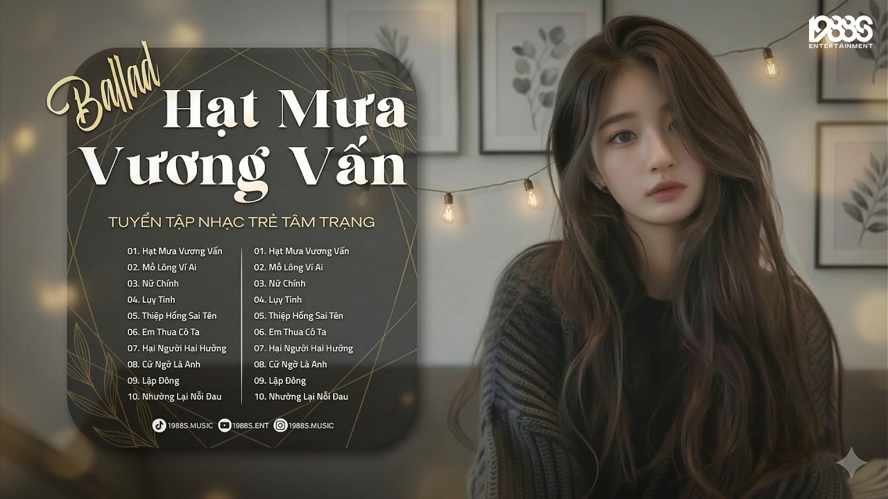 Hạt Mưa Vương Vấn x Mở Lòng Vì Ai ♬ Em Một Lòng Vì Anh Nhưng Anh | BXH Nhạc Trẻ Ballad Hay Nhất 2026