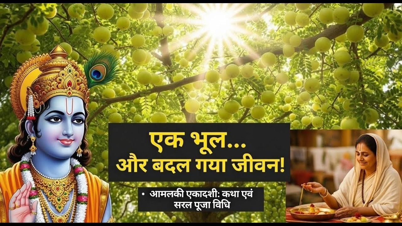 आमलकी एकादशी: अनजाने में किया गया व्रत भी बदल सकता है आपकी किस्मत! ~आमलकी एकादशी कहानी