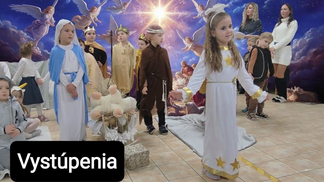 🌲Vianočné vystúpenie a🕺vystúpenia pre starých rodičov 💃