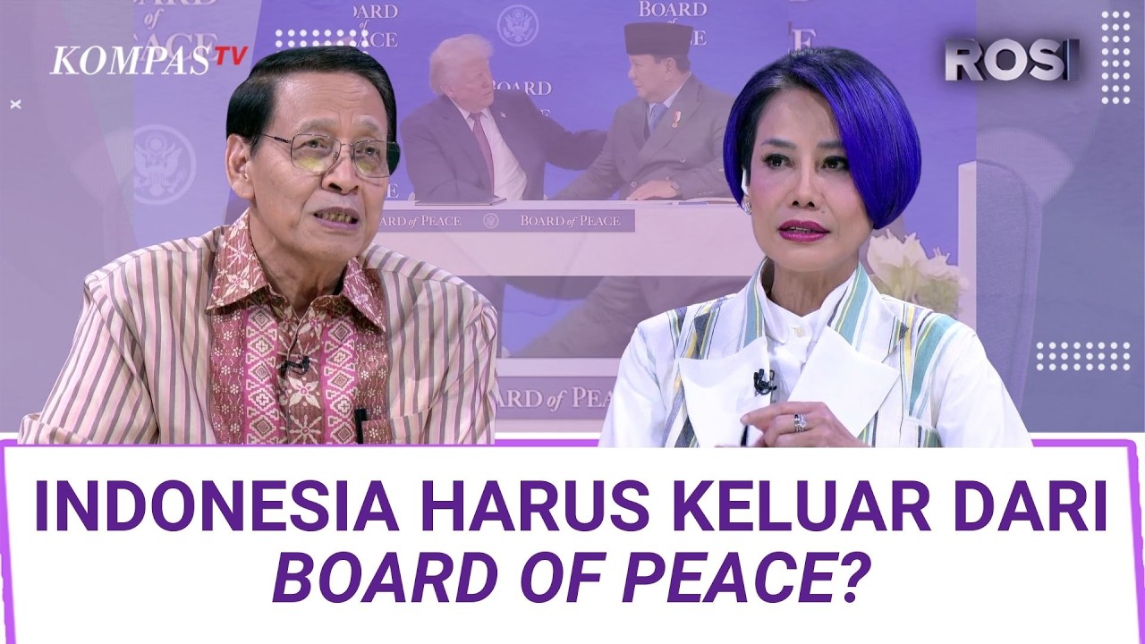 AS-Israel Serang Iran, RI Harus Keluar dari Board of Peace? Ini Analisis Eks Menlu Hassan Wirajuda